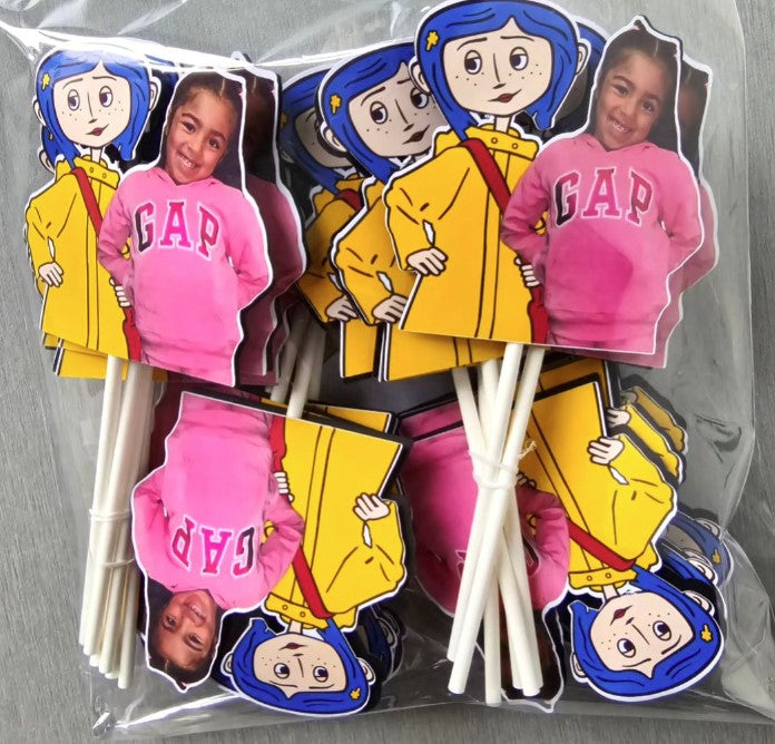 Custom Cupcake Toppers